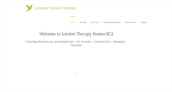Desktop Screenshot of londontherapyrooms.com